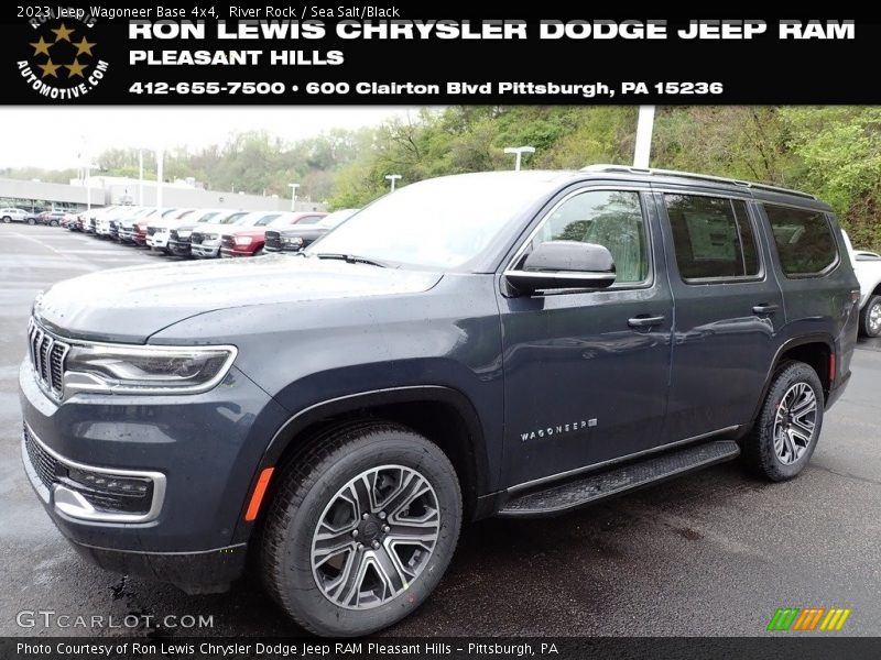 River Rock / Sea Salt/Black 2023 Jeep Wagoneer Base 4x4