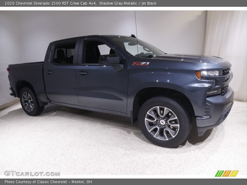 Shadow Gray Metallic / Jet Black 2020 Chevrolet Silverado 1500 RST Crew Cab 4x4