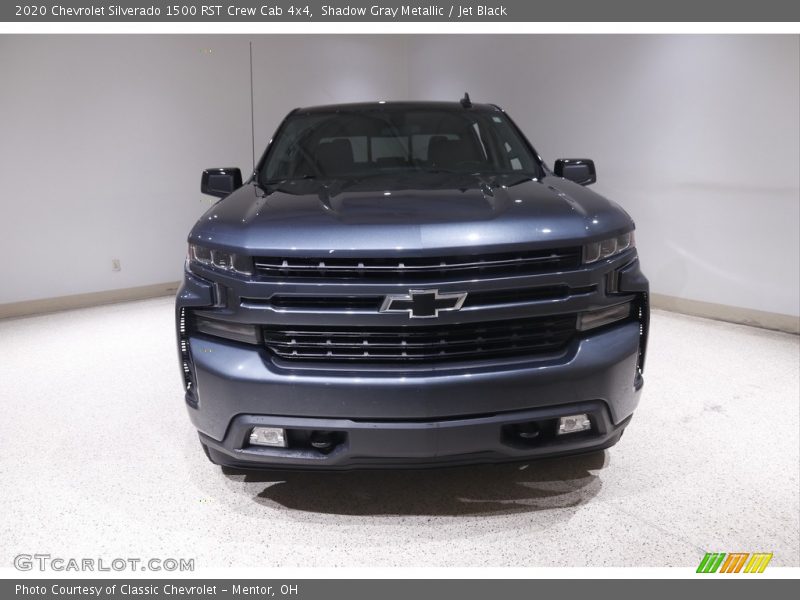 Shadow Gray Metallic / Jet Black 2020 Chevrolet Silverado 1500 RST Crew Cab 4x4