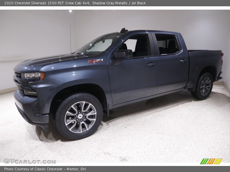 Shadow Gray Metallic / Jet Black 2020 Chevrolet Silverado 1500 RST Crew Cab 4x4