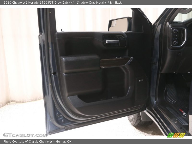 Shadow Gray Metallic / Jet Black 2020 Chevrolet Silverado 1500 RST Crew Cab 4x4