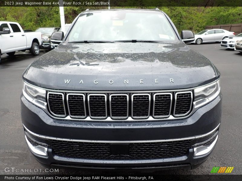 River Rock / Sea Salt/Black 2023 Jeep Wagoneer Base 4x4