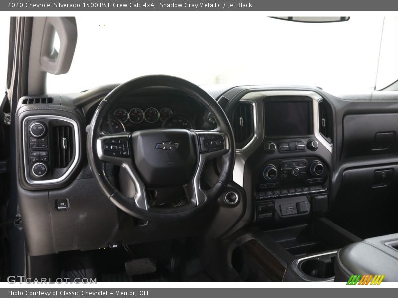 Shadow Gray Metallic / Jet Black 2020 Chevrolet Silverado 1500 RST Crew Cab 4x4