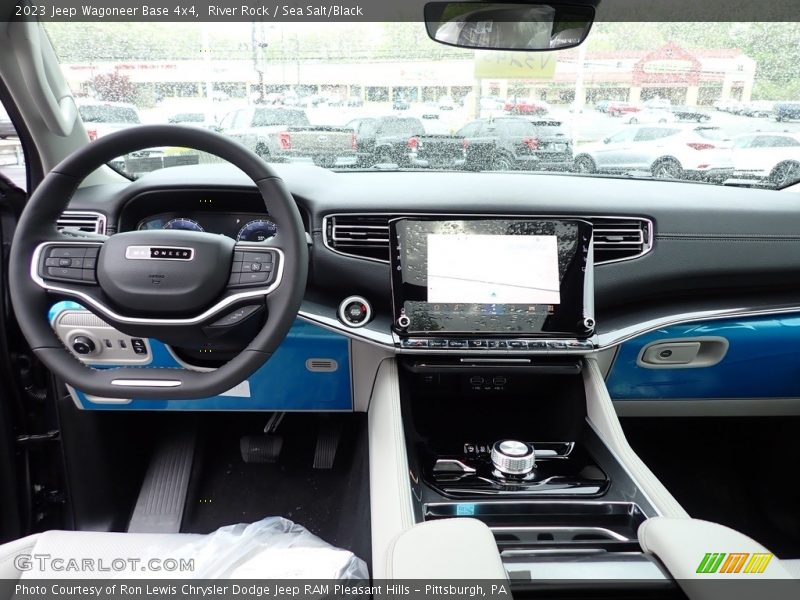 River Rock / Sea Salt/Black 2023 Jeep Wagoneer Base 4x4