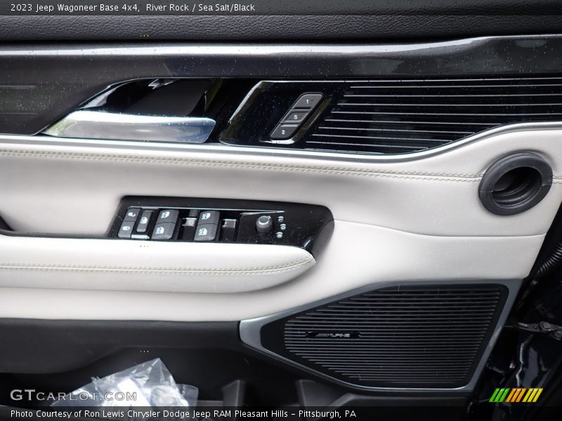 River Rock / Sea Salt/Black 2023 Jeep Wagoneer Base 4x4