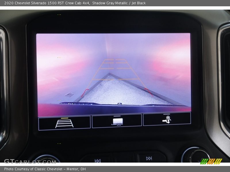 Shadow Gray Metallic / Jet Black 2020 Chevrolet Silverado 1500 RST Crew Cab 4x4