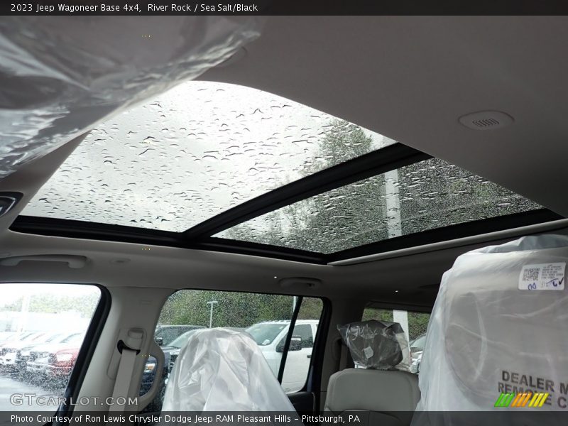 River Rock / Sea Salt/Black 2023 Jeep Wagoneer Base 4x4