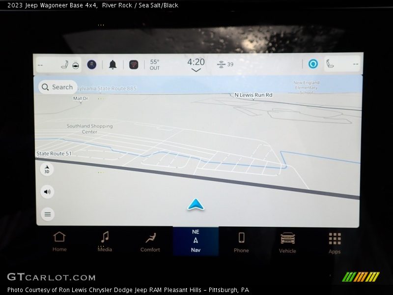 River Rock / Sea Salt/Black 2023 Jeep Wagoneer Base 4x4