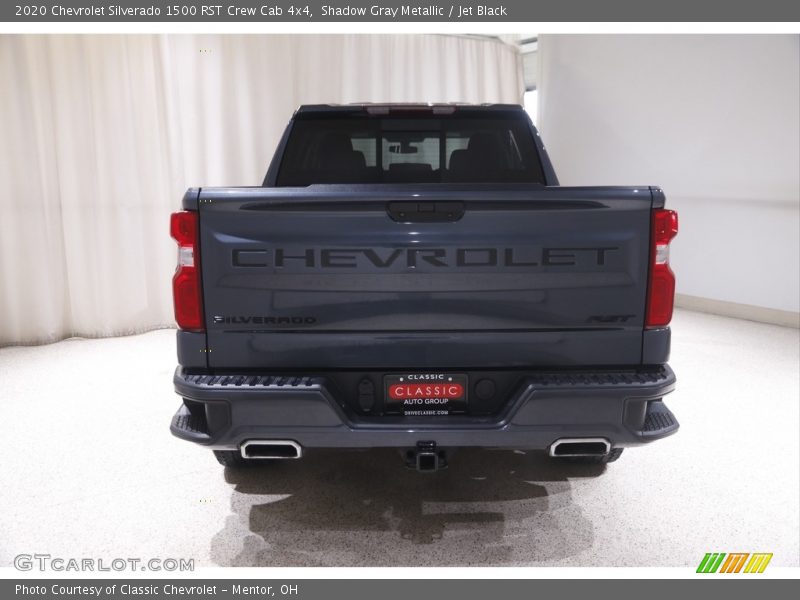 Shadow Gray Metallic / Jet Black 2020 Chevrolet Silverado 1500 RST Crew Cab 4x4