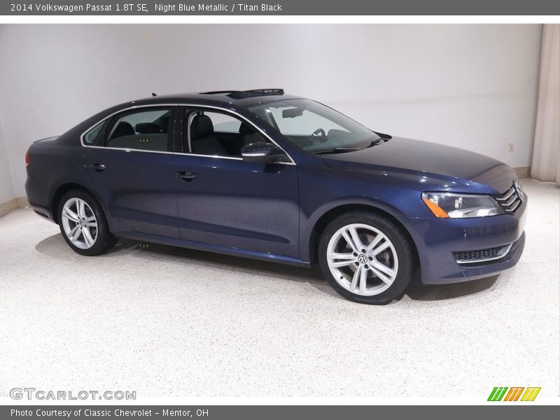  2014 Passat 1.8T SE Night Blue Metallic
