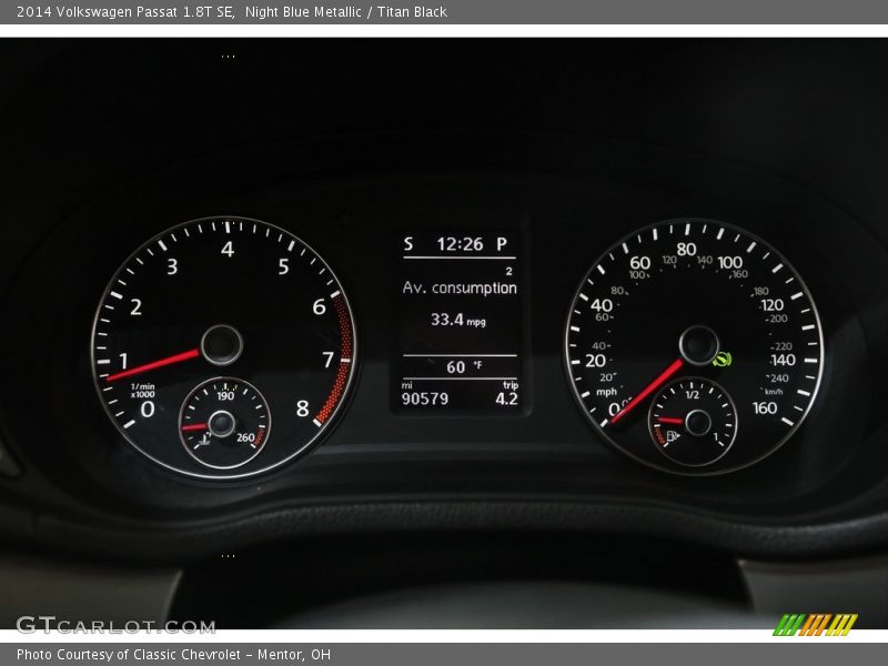  2014 Passat 1.8T SE 1.8T SE Gauges