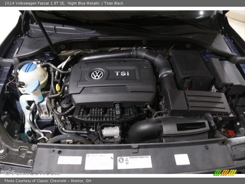  2014 Passat 1.8T SE Engine - 1.8 Liter FSI Turbocharged DOHC 16-Valve VVT 4 Cylinder