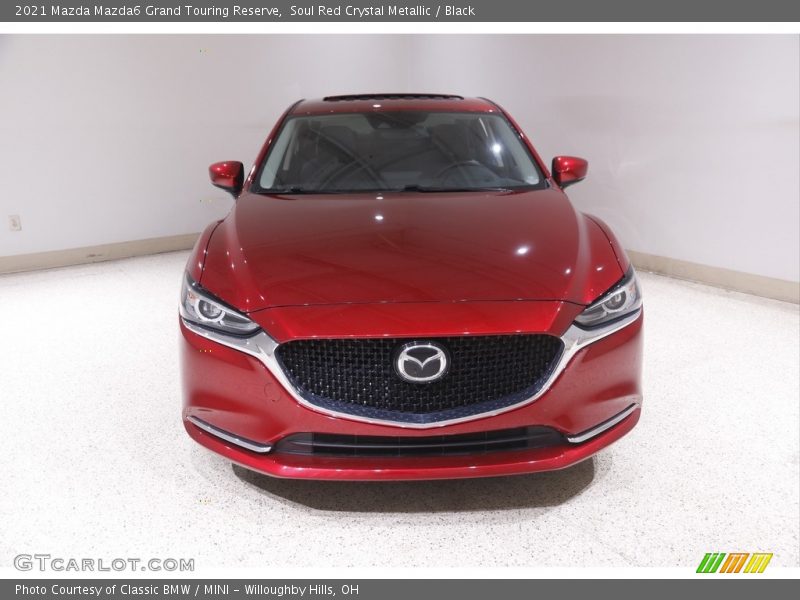 Soul Red Crystal Metallic / Black 2021 Mazda Mazda6 Grand Touring Reserve