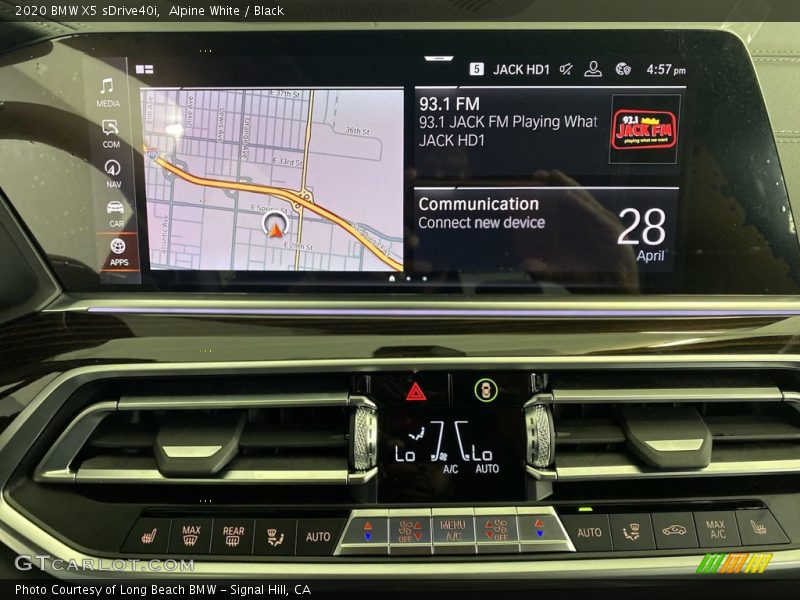 Alpine White / Black 2020 BMW X5 sDrive40i
