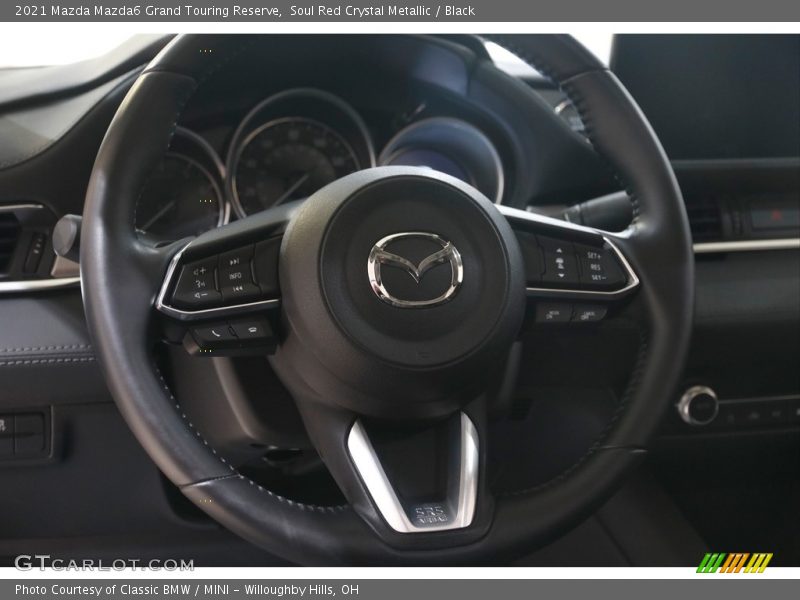 Soul Red Crystal Metallic / Black 2021 Mazda Mazda6 Grand Touring Reserve