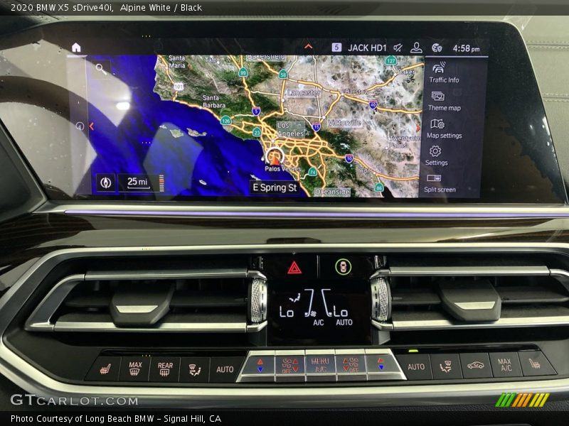 Alpine White / Black 2020 BMW X5 sDrive40i