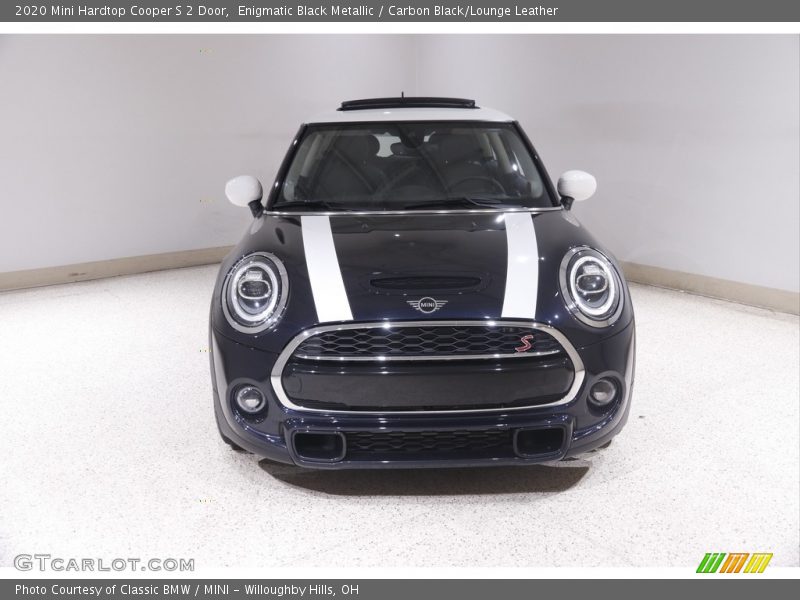 Enigmatic Black Metallic / Carbon Black/Lounge Leather 2020 Mini Hardtop Cooper S 2 Door