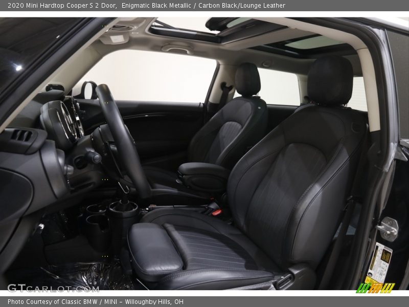 Enigmatic Black Metallic / Carbon Black/Lounge Leather 2020 Mini Hardtop Cooper S 2 Door
