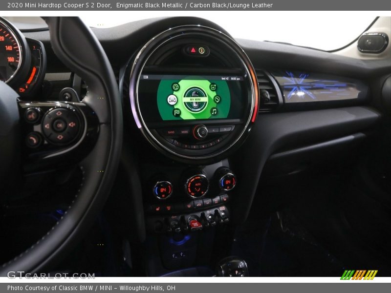Enigmatic Black Metallic / Carbon Black/Lounge Leather 2020 Mini Hardtop Cooper S 2 Door