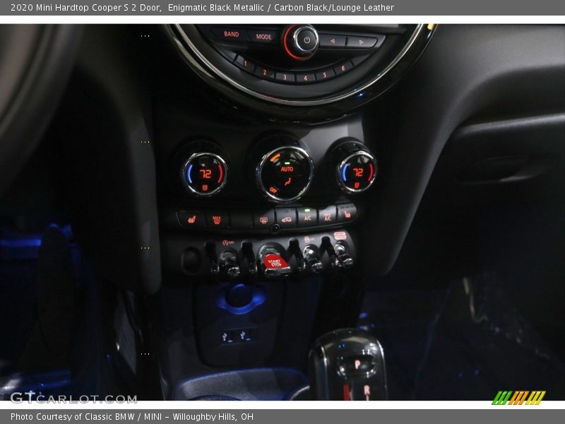 Enigmatic Black Metallic / Carbon Black/Lounge Leather 2020 Mini Hardtop Cooper S 2 Door