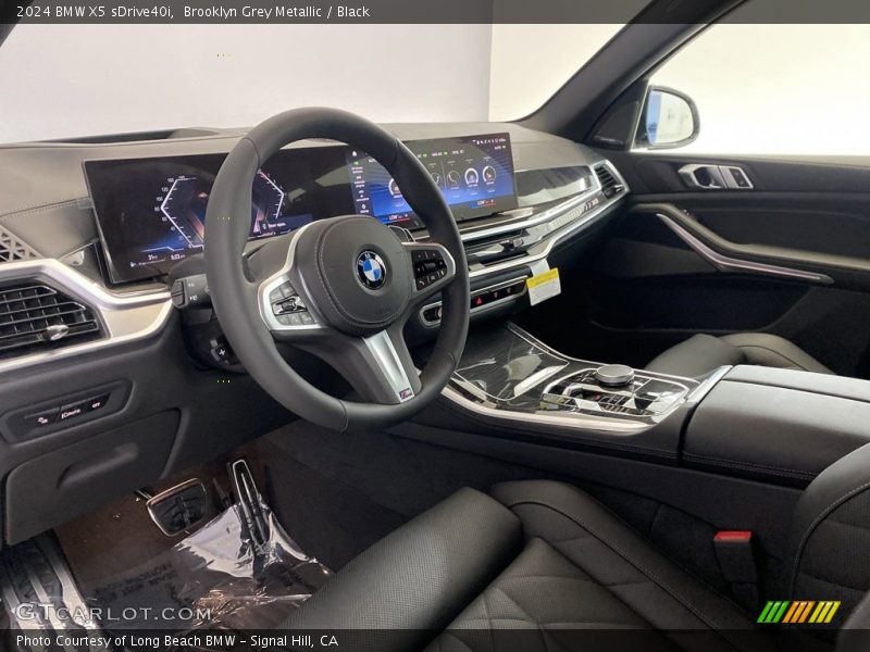  2024 X5 sDrive40i Black Interior