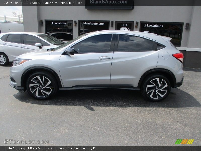 Lunar Silver Metallic / Black 2019 Honda HR-V Sport