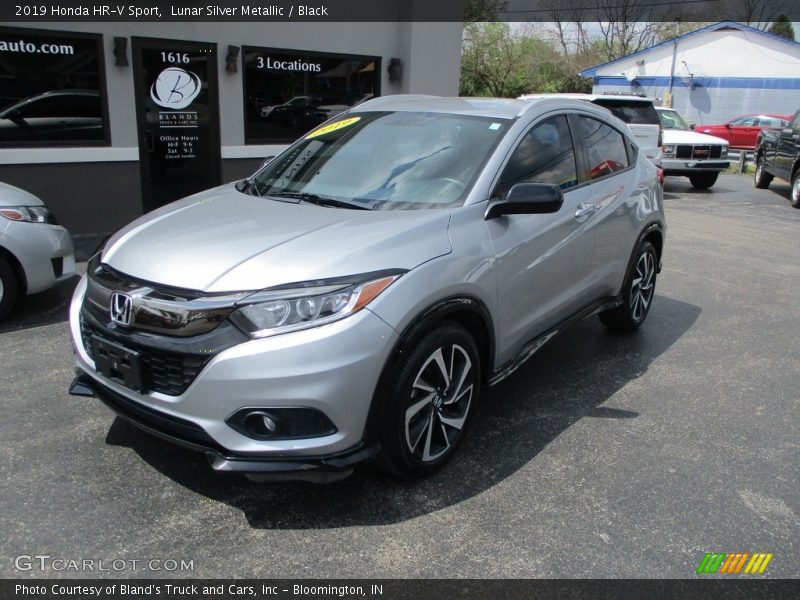 Lunar Silver Metallic / Black 2019 Honda HR-V Sport
