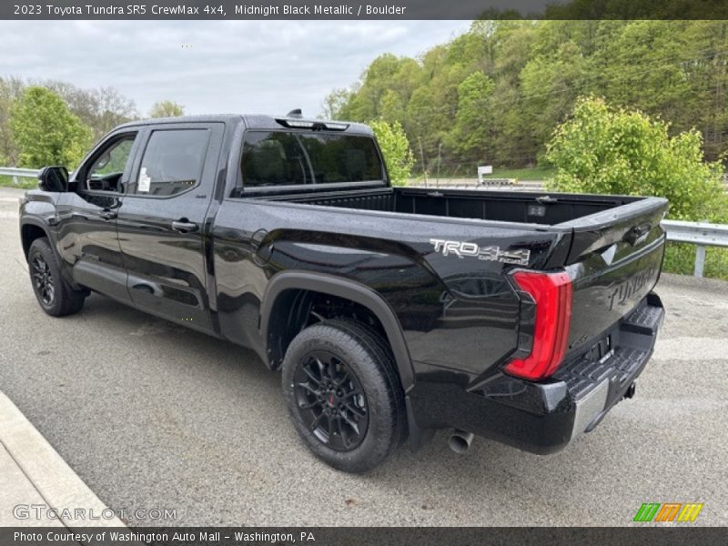 Midnight Black Metallic / Boulder 2023 Toyota Tundra SR5 CrewMax 4x4