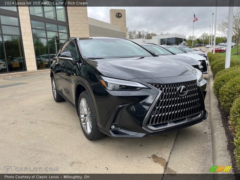 Front 3/4 View of 2024 NX 350 AWD