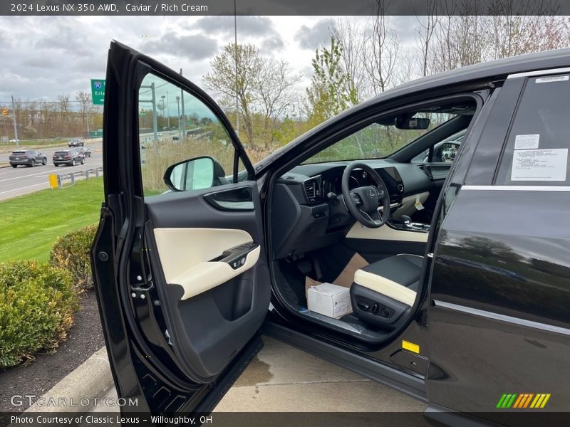 Front Seat of 2024 NX 350 AWD