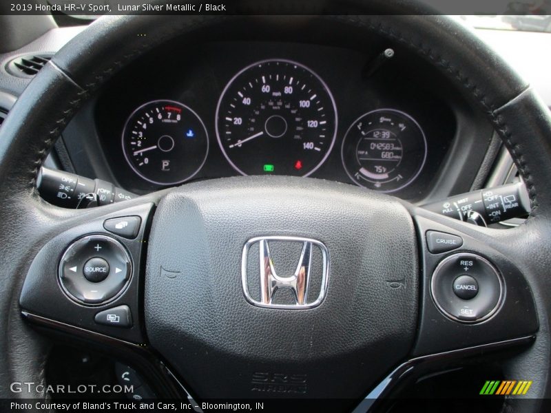 Lunar Silver Metallic / Black 2019 Honda HR-V Sport