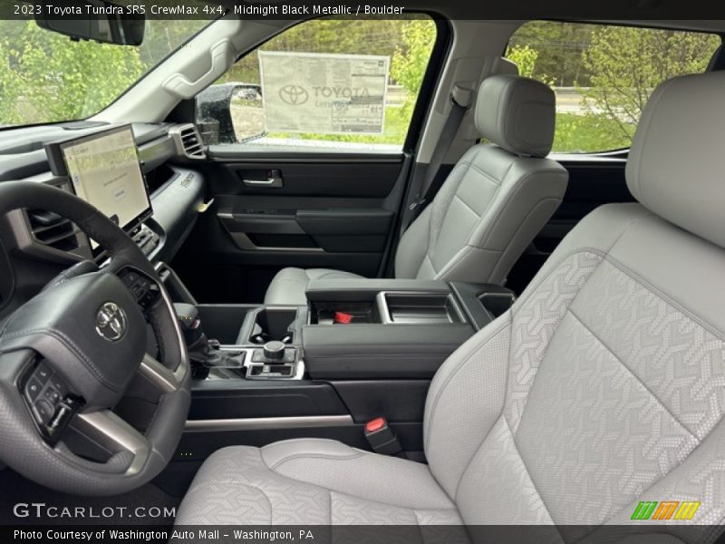 Front Seat of 2023 Tundra SR5 CrewMax 4x4