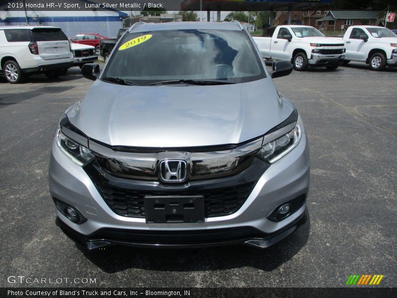 Lunar Silver Metallic / Black 2019 Honda HR-V Sport