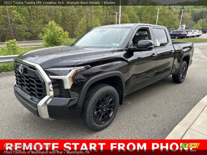 Midnight Black Metallic / Boulder 2023 Toyota Tundra SR5 CrewMax 4x4