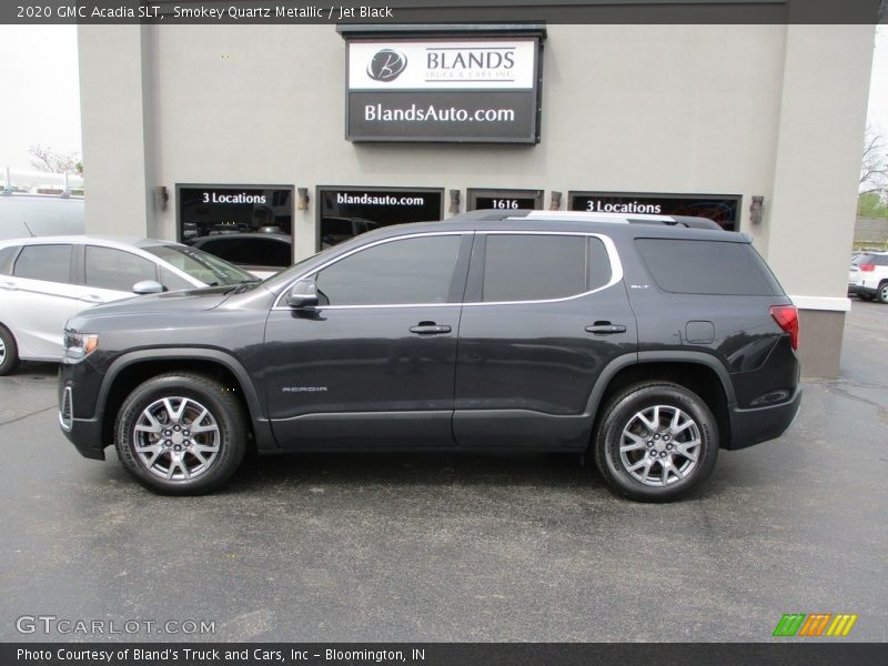 Smokey Quartz Metallic / Jet Black 2020 GMC Acadia SLT