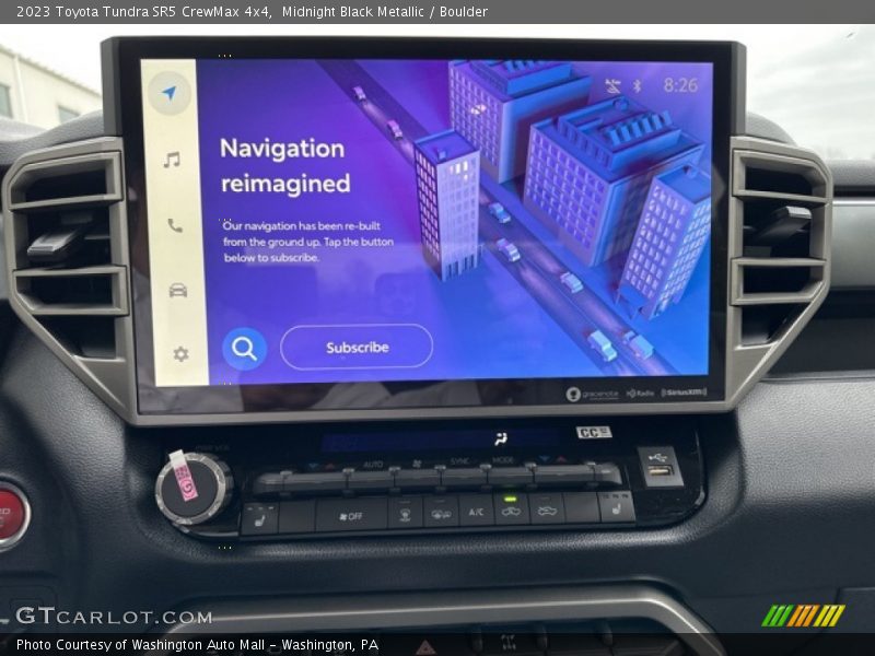 Midnight Black Metallic / Boulder 2023 Toyota Tundra SR5 CrewMax 4x4