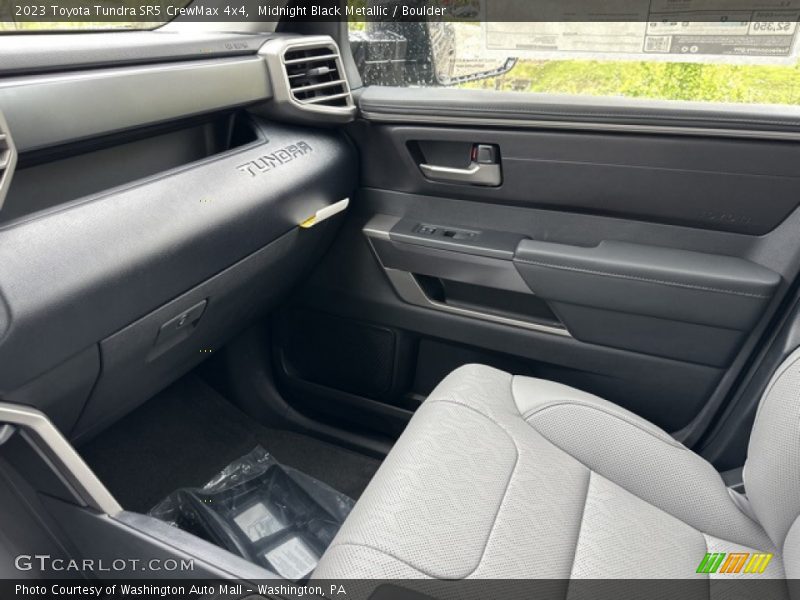 Midnight Black Metallic / Boulder 2023 Toyota Tundra SR5 CrewMax 4x4