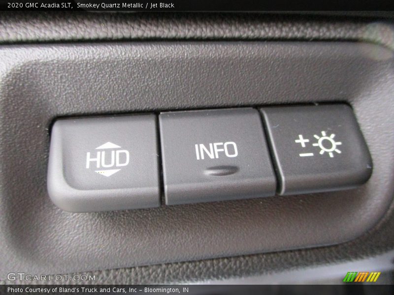 Smokey Quartz Metallic / Jet Black 2020 GMC Acadia SLT