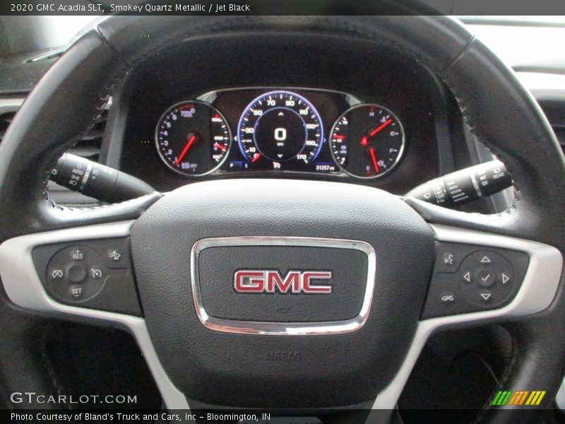 Smokey Quartz Metallic / Jet Black 2020 GMC Acadia SLT