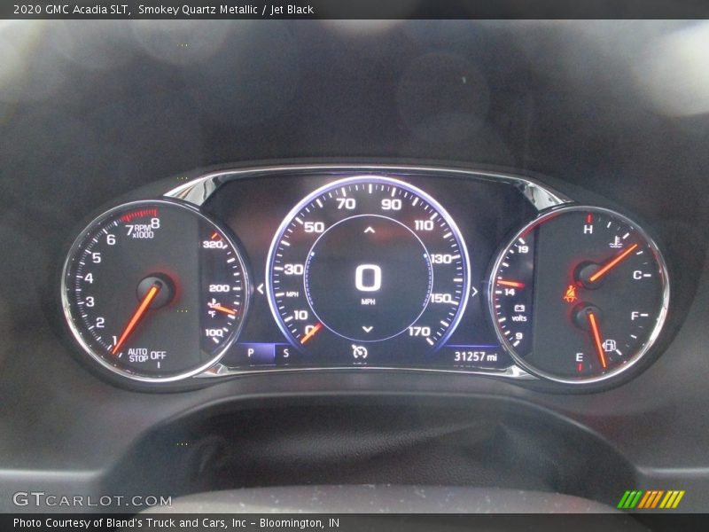 Smokey Quartz Metallic / Jet Black 2020 GMC Acadia SLT