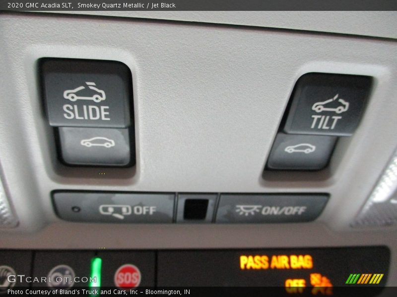Smokey Quartz Metallic / Jet Black 2020 GMC Acadia SLT