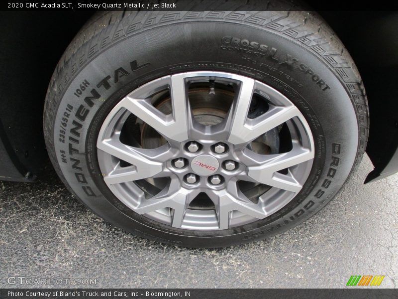 Smokey Quartz Metallic / Jet Black 2020 GMC Acadia SLT
