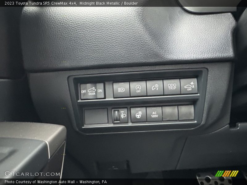 Midnight Black Metallic / Boulder 2023 Toyota Tundra SR5 CrewMax 4x4