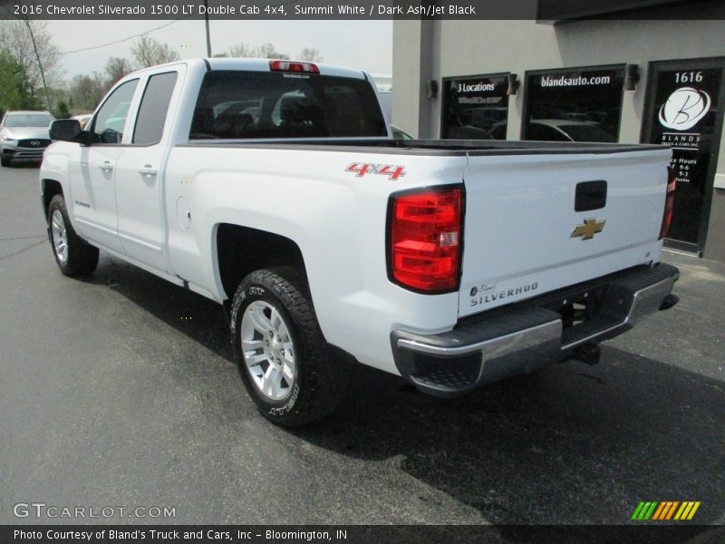 Summit White / Dark Ash/Jet Black 2016 Chevrolet Silverado 1500 LT Double Cab 4x4