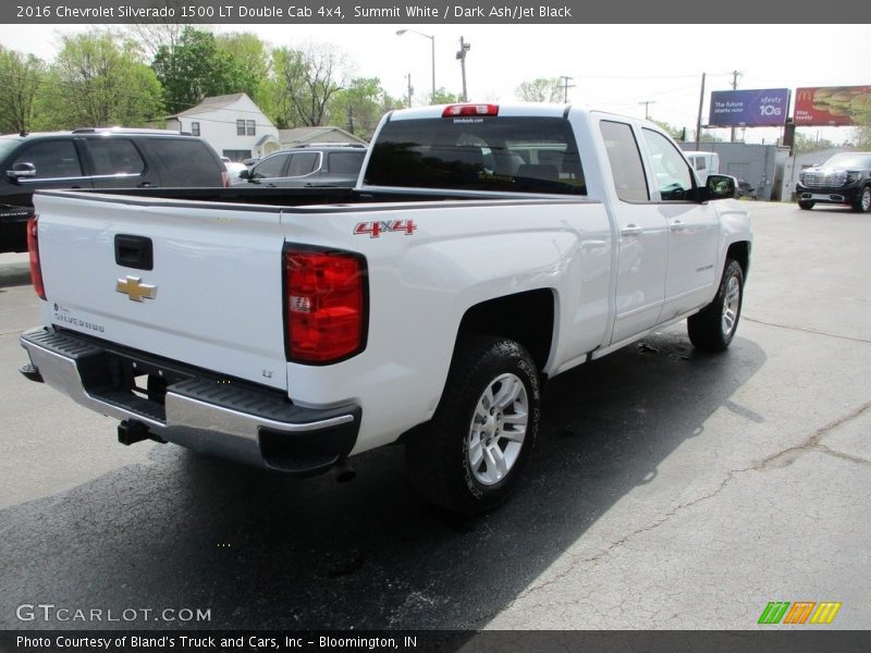 Summit White / Dark Ash/Jet Black 2016 Chevrolet Silverado 1500 LT Double Cab 4x4