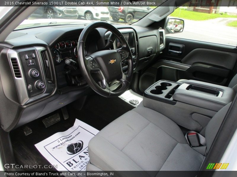 Summit White / Dark Ash/Jet Black 2016 Chevrolet Silverado 1500 LT Double Cab 4x4