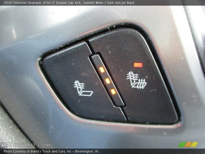 Summit White / Dark Ash/Jet Black 2016 Chevrolet Silverado 1500 LT Double Cab 4x4