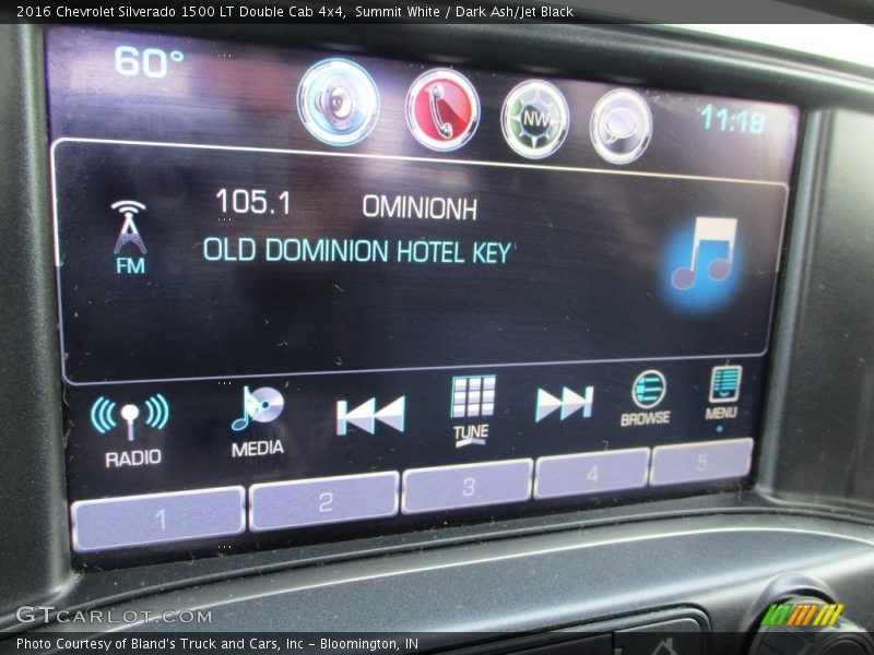 Summit White / Dark Ash/Jet Black 2016 Chevrolet Silverado 1500 LT Double Cab 4x4
