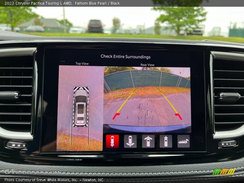 Controls of 2023 Pacifica Touring L AWD