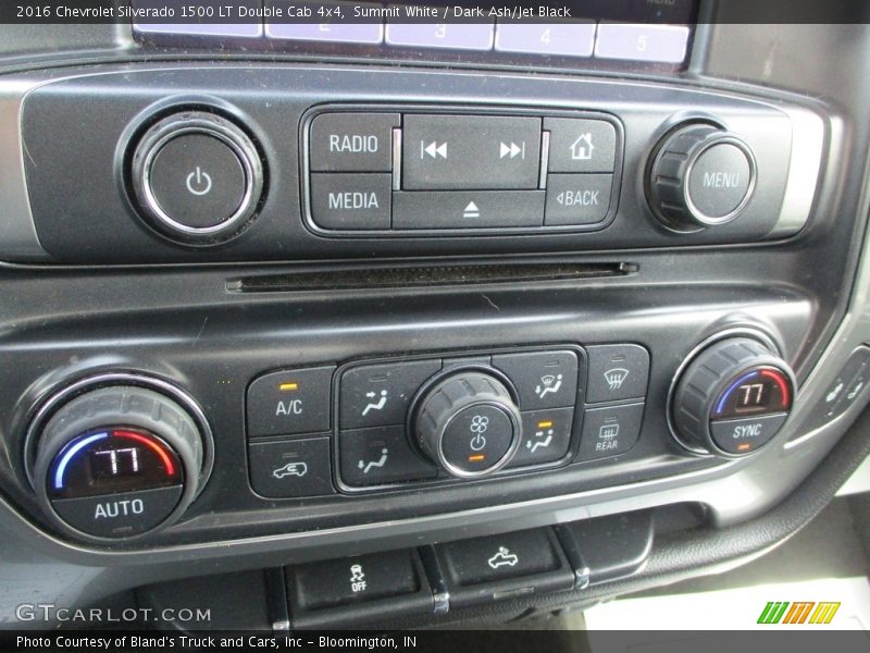 Summit White / Dark Ash/Jet Black 2016 Chevrolet Silverado 1500 LT Double Cab 4x4